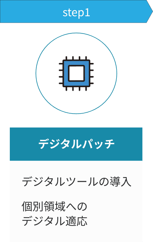 フェーズstep1 デジタルパッチ
